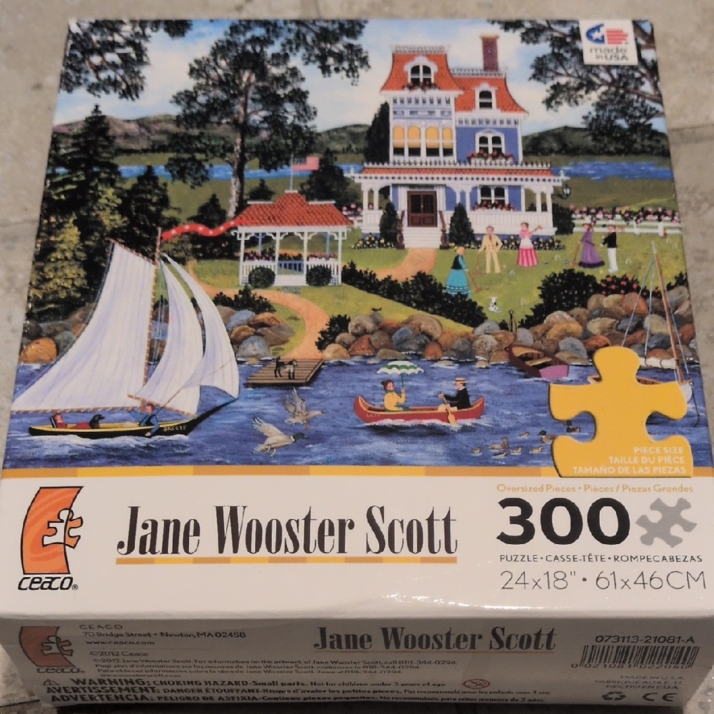 Jane Wooster Scott 300-Piece Puzzle - Jumbo Pieces